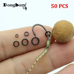Anillos Blowback Negro Mate para Aparejo de Carpfishing