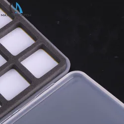 Maximumcatch Caja de moscas resistente al agua delgada espuma trucha