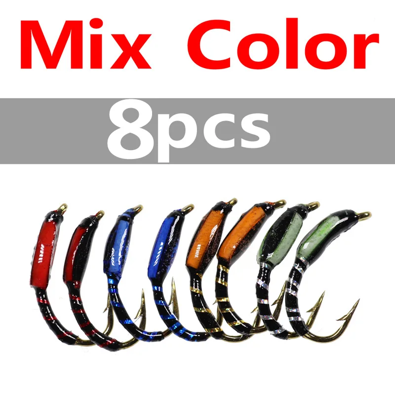 8PCS Mix Color