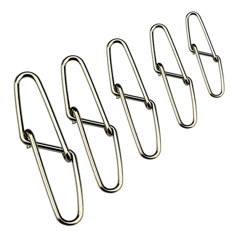 Barril de pesca de acero inoxidable, gancho giratorio, accesorios de señuelo, herramientas de conector, caja de aparejos de pesca con mosca de carpa, 20 Uds. - imagen 3