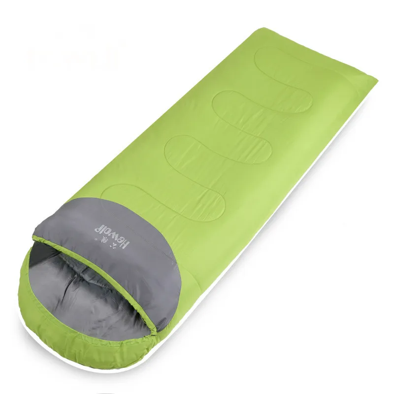 Saco de dormir ultraligero para acampar al aire libre, saco de dormir de algodón con capucha para adultos, para Otoño e Invierno - imagen 2