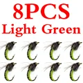 8pcs light green