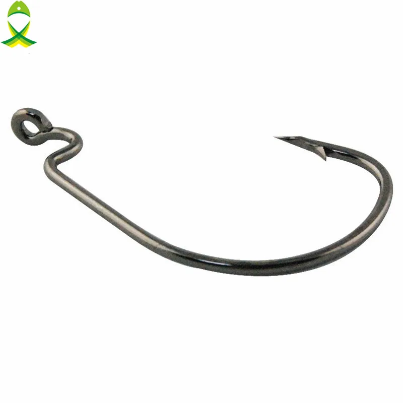 JSM-anzuelos de pesca de acero al carbono, tamaño 1 #1/0 2/0 3/0 4/0 5/0, 25 unids/lote - imagen 4
