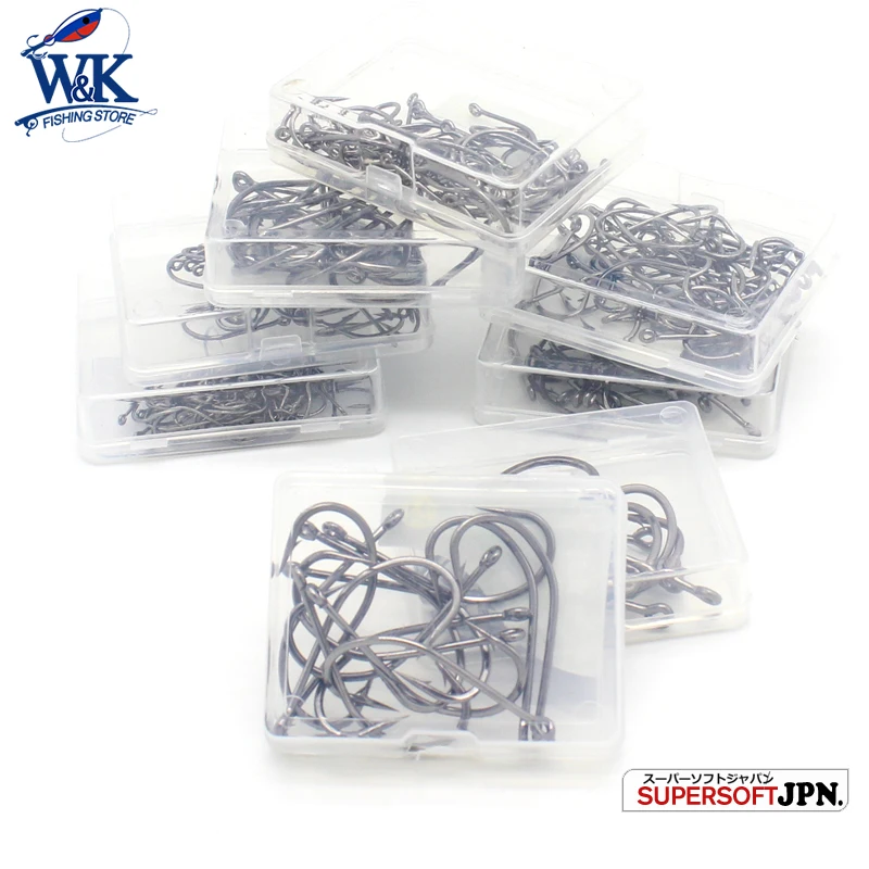 Anzuelo de pesca de acero rico en carbono diseñado para lubina y perca adecuado para aplicaciones de aparejos de tiro y Maruseigo con anillas Ho - imagen 3