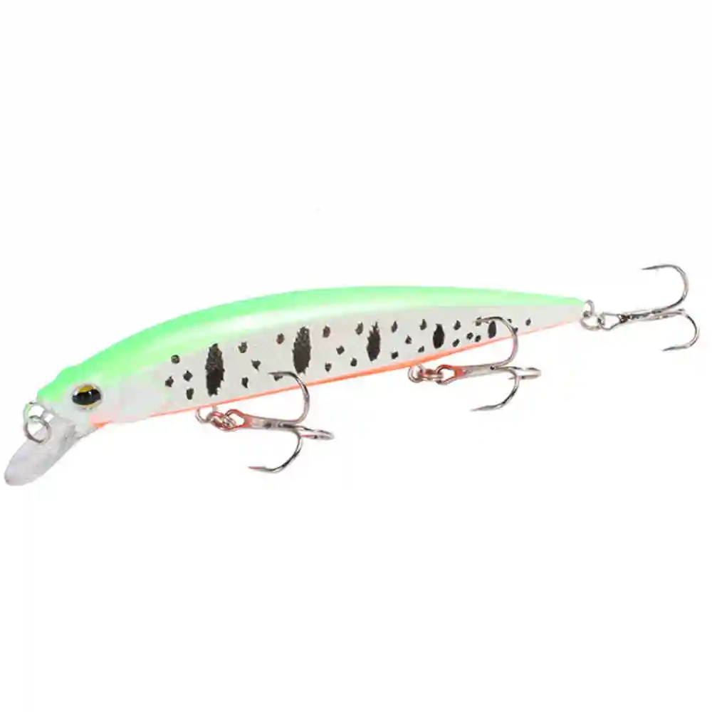 Señuelo de pesca de pececillos, cebo duro Artificial flotante, ojos 3D, Crankbait, pesca de curricán, Peche, carpa, aparejos, 14cm, 18,6g, 1 ud. - imagen 3