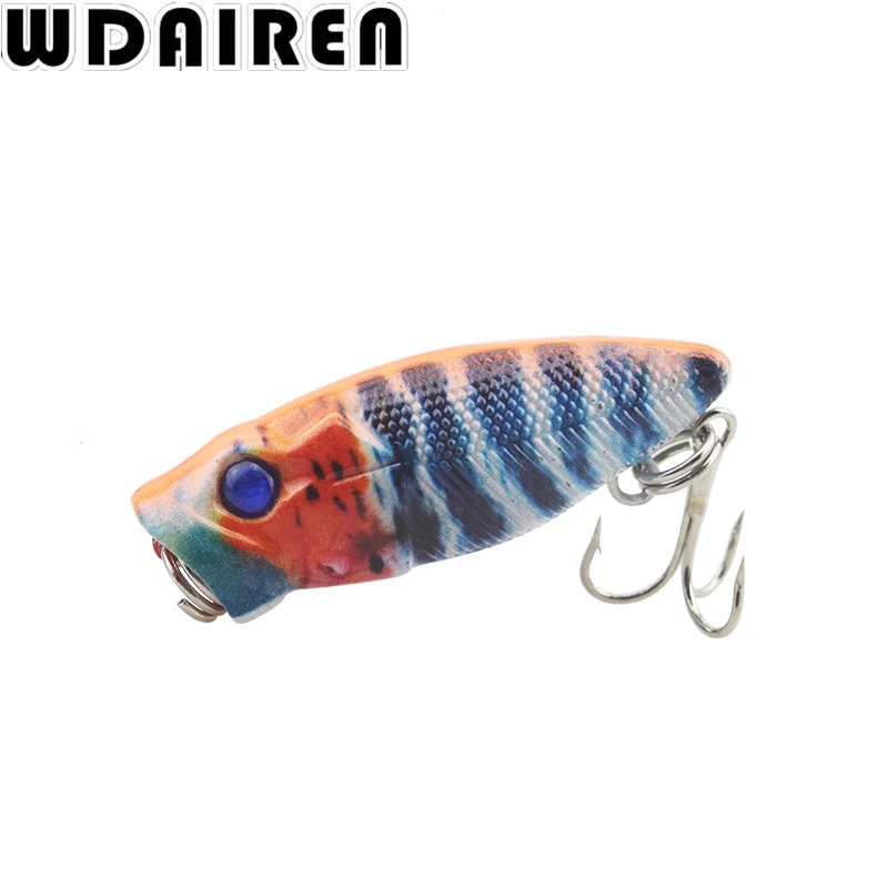 Señuelo de pesca Popper Wobblers, cebo duro Artificial, Swimbait, Crankbaits, aparejos de pesca de invierno, 3,5 cm, 2,7g, 1 WD-385 - imagen 2