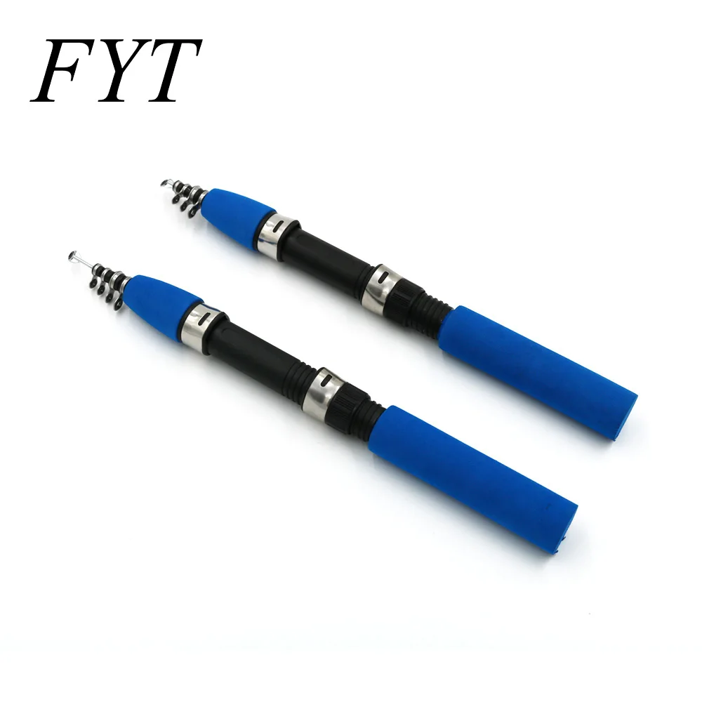 Caña de pescar en hielo 1m 1,2 m 1,5 m 1,8 m cañas de pescar telescópicas giratorias caña de mar telescópica caña de fibra de vidrio fibra de vidrio - imagen 2