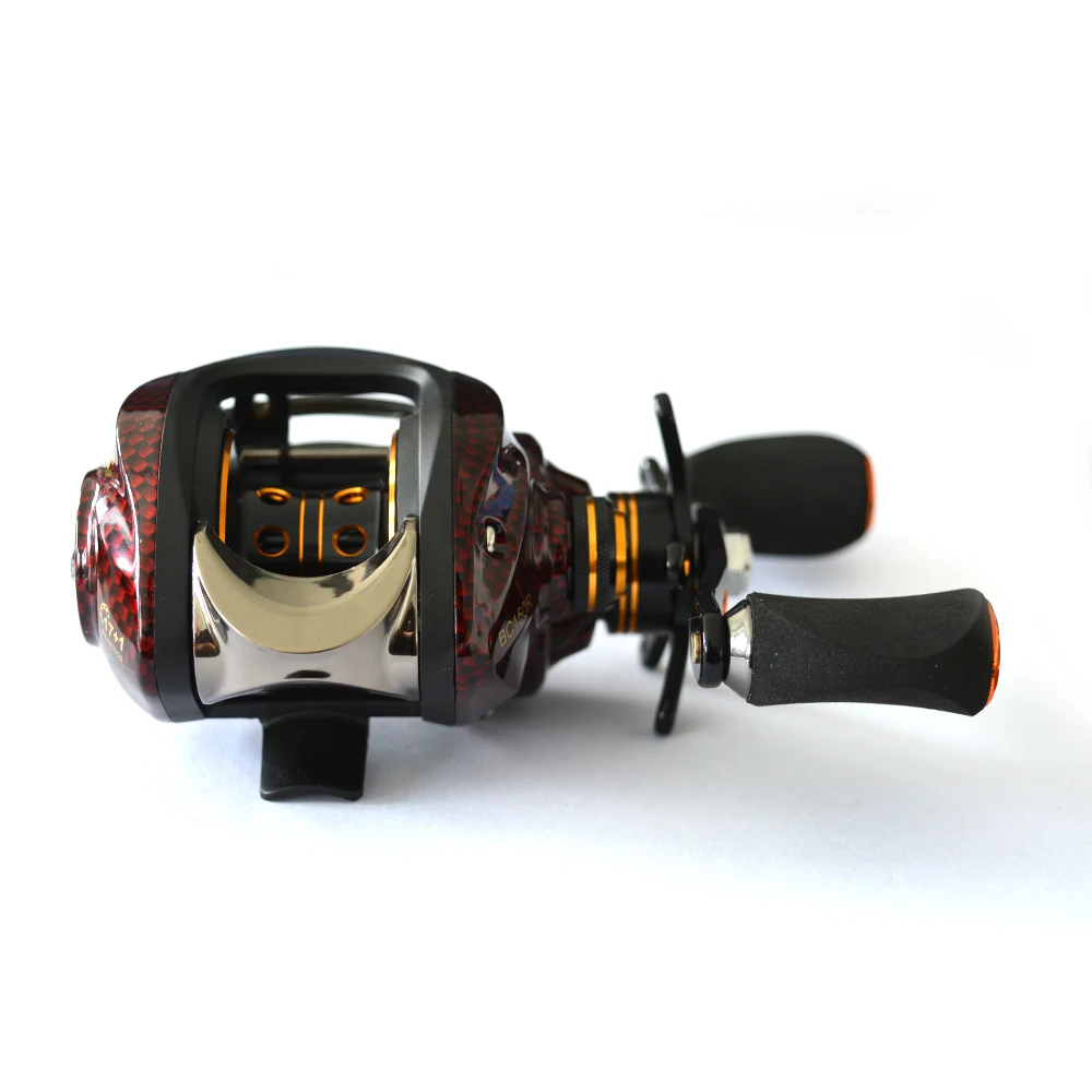 Sistema de freno magnético de pesca, carrete de Baitcasting, Ratio de engranaje 6,3: 1, perfil bajo - imagen 4