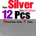 12pcs Pure Silver