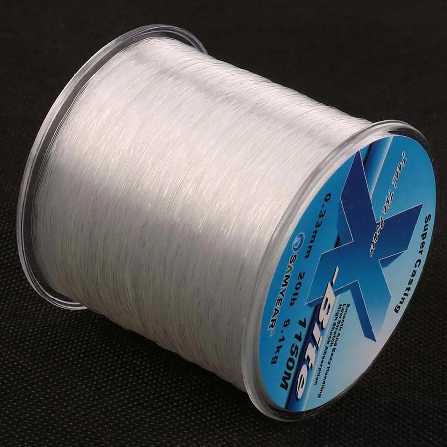 Sedal de pesca de nailon para agua dulce y salada, hilo de monofilamento resistente de 1150m y 20lb, accesorios de alambre japoneses para pesca de carpa - imagen 2