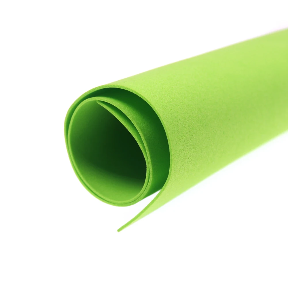 Bimoo-esponja Multicolor de espuma EVA, hoja de papel para atar moscas, papel hecho a mano, tolva de hierba, Popper de espuma, insectos para carpa, 1mm, 4 Uds. - imagen 4