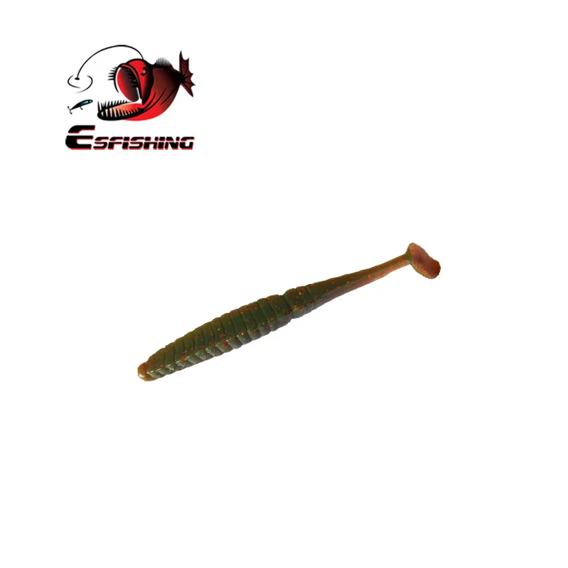 KESFISHING-cebos blandos de silicona Artificial, cebos de Pesca de 82mm, cuero cabelludo, pececillos inyectados de aroma y sales - imagen 3