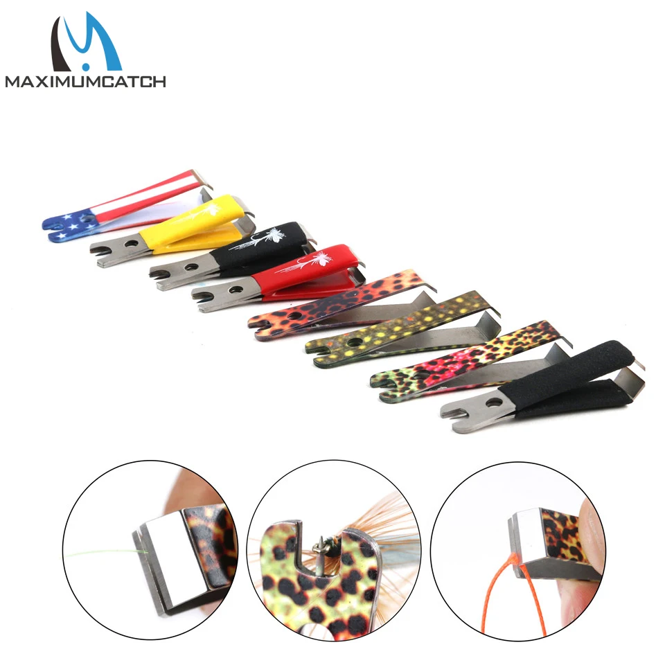 Pinza de pesca Maximumcatch, cortador de línea de acero inoxidable, accesorio de herramienta de pesca - imagen 5