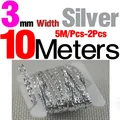 3mm silver