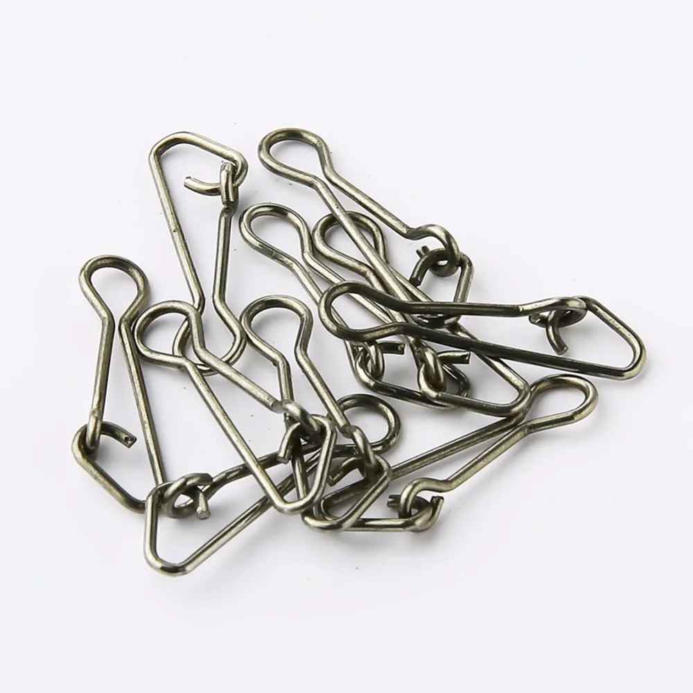 Conector de pesca giratorio, 50 unids/caja, línea de anzuelo, mar, Océano, herramienta de pesca con mosca, accesorios, productos para equipos de pesca - imagen 5