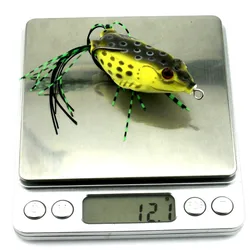 FISHINAPOT Señuelo de rana – Minnow 12g con ojos 3D