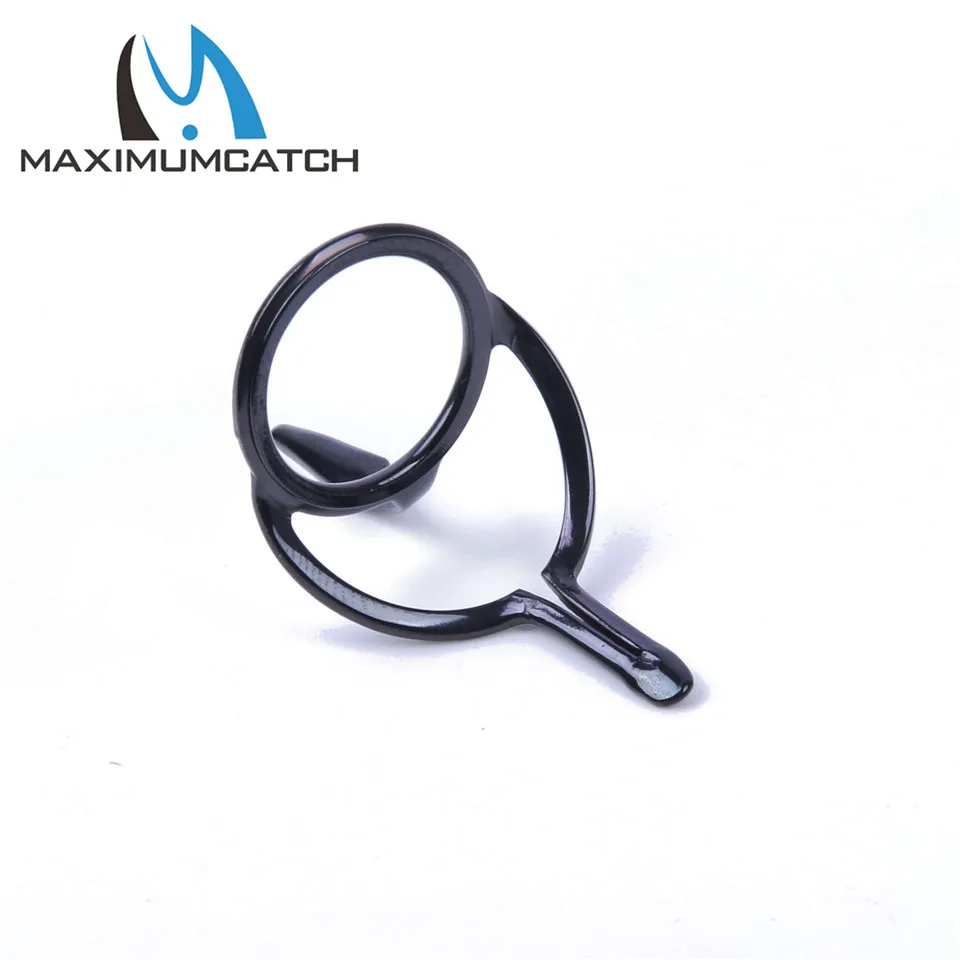 Juego de guías de caña de pescar Maximumcatch para construcción de caña de pescar de 9 pies, 4WT a 10WT, titanio o cromo duro, 11 Uds., accesorio de pesca con mosca - imagen 5