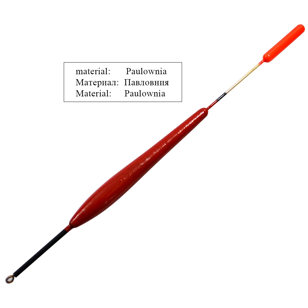 NGB 10 Uds flotador de pesca de madera de Paulownia de la fortuna 2g 3g 4g 5g Bobber Boyas Acesorios de pesca de carpa - imagen 5