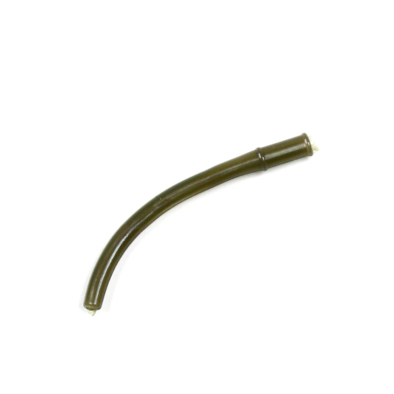 Bimoo-alingers de pesca de camuflaje verde, fácil de usar, 2-10 ganchos al vapor para pescar carpa gruesa, manga de goma, 10 Uds. - imagen 3