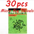 30pcs rig swivels