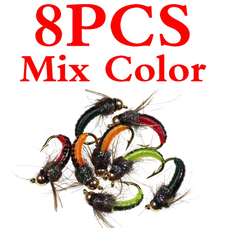 8pcs mix color