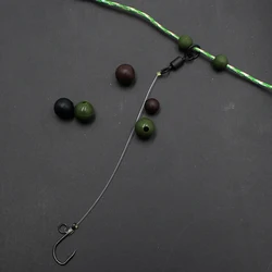 Cuentas de goma Chod Rig para pesca de carpa