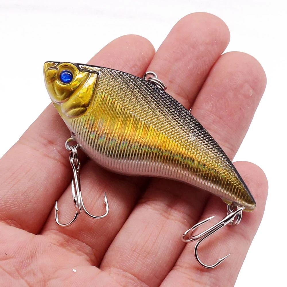 1 Uds de plástico VIB Pesca 7cm 16G duro cebo artificial de wobbler 13 Color Peche Bass Pike Trolling DE Pesca - imagen 3