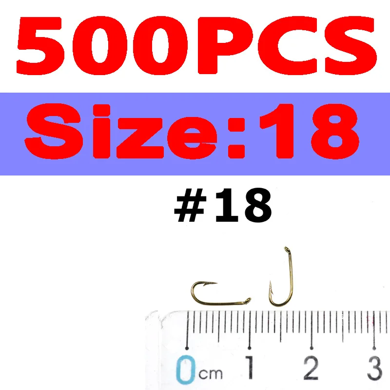 500pcs size 18