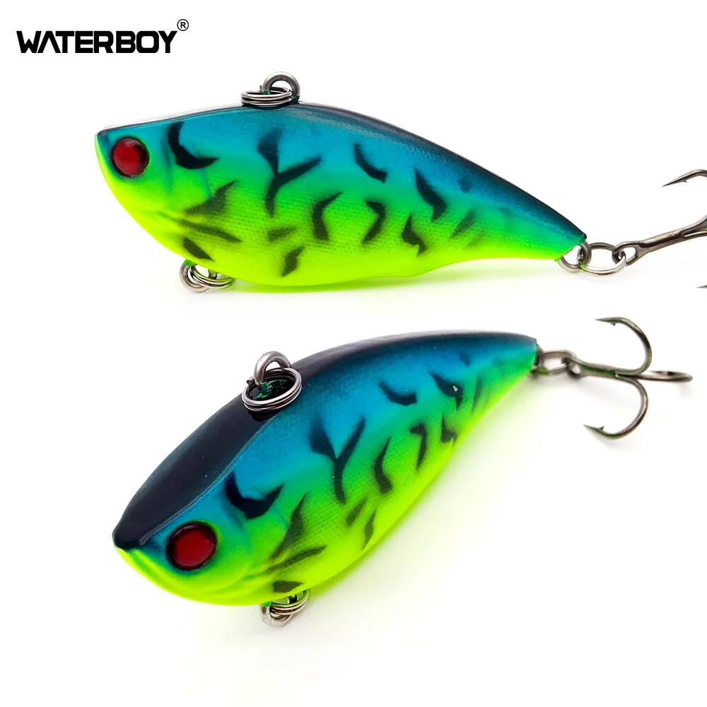WATERBOY-Señuelos de Pesca mini vib, cebo duro de 5,5 cm y 8,5g, cebo de pesca artificial, wobbler, vibración de hundimiento, natación profunda - imagen 4