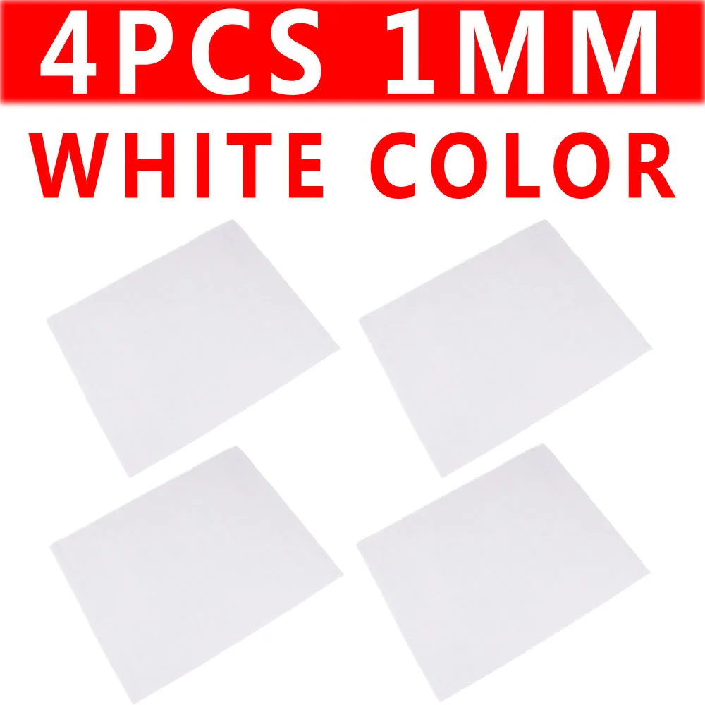 4PCS 1mm White