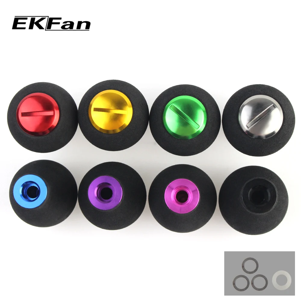EKFan, 1 unidad, perillas de mango de carrete de pesca EVA, accesorio de pesca, carretes de pesca giratorios de fundición de cebo, piezas para rodamiento 7*4*2,5mm - imagen 2