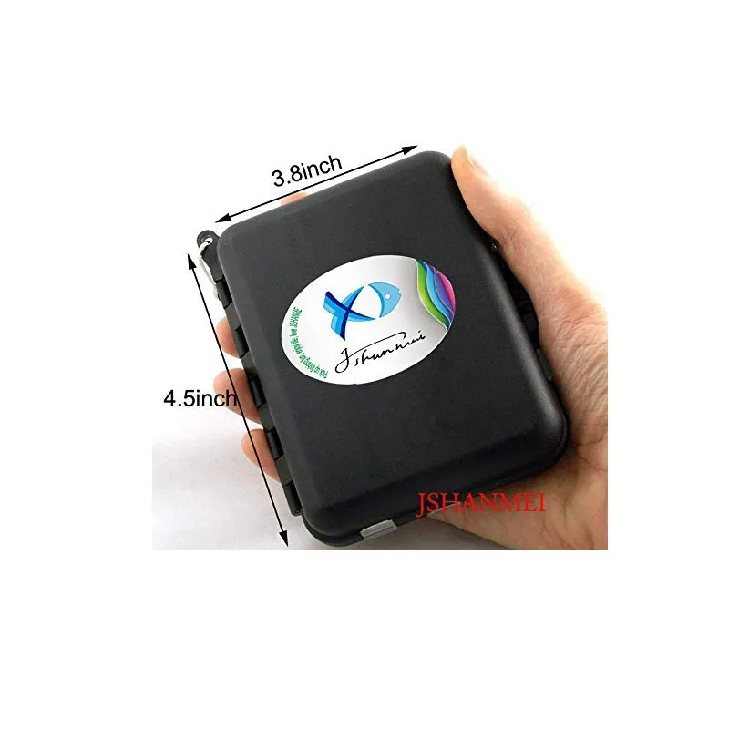 JSM-Accesorios para pesca, kit elementos para pescar, anzuelos, pesas, ganchos, aparejos, 160 piezas por caja