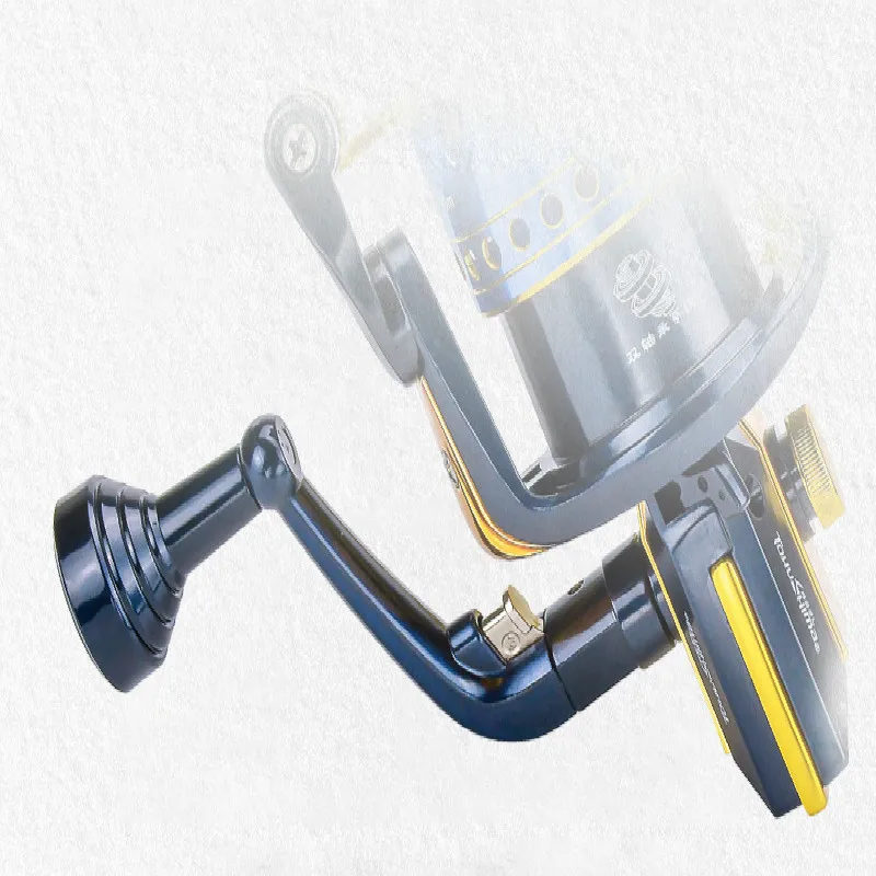 Rueda giratoria serie 1000-7000, 11 + 1/9 + 1/10 + 2 rodamientos de bolas, carrete de pesca de Metal, 15Kg de potencia de arrastre, bobina de pesca en roca oceánica - imagen 3