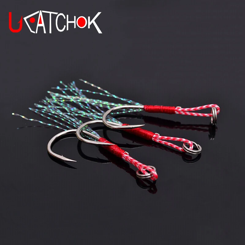 Anzuelo de asistencia jigging con sobrepeso, ideal pesca en barco - imagen 2