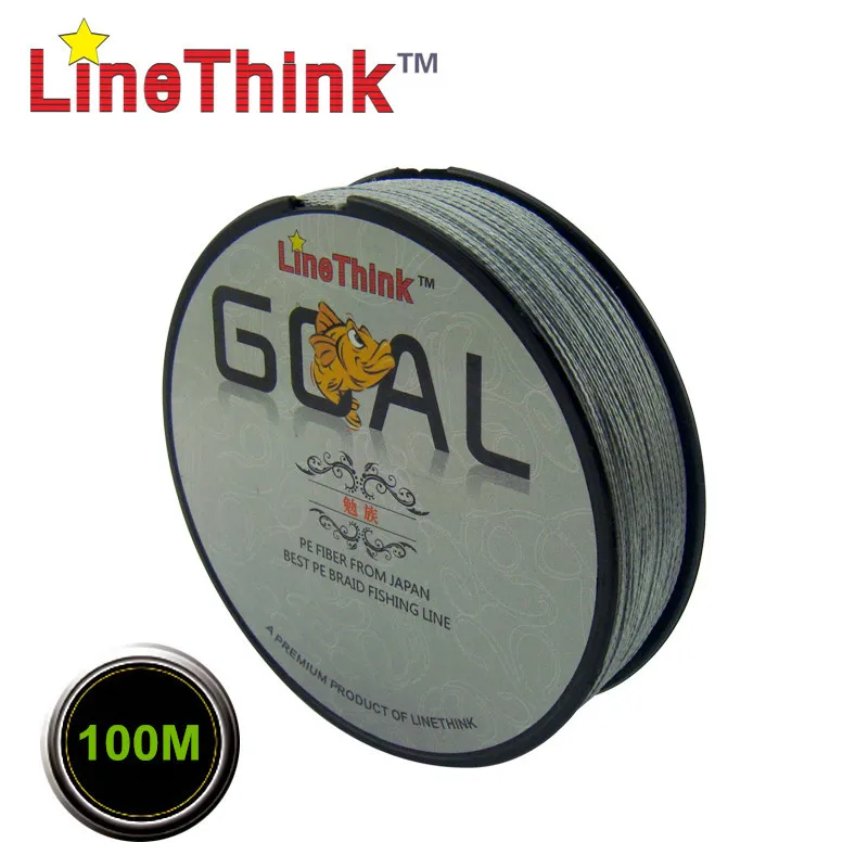 GOAL LineThink – Sedal trenzado PE multifilamento calidad japonesa