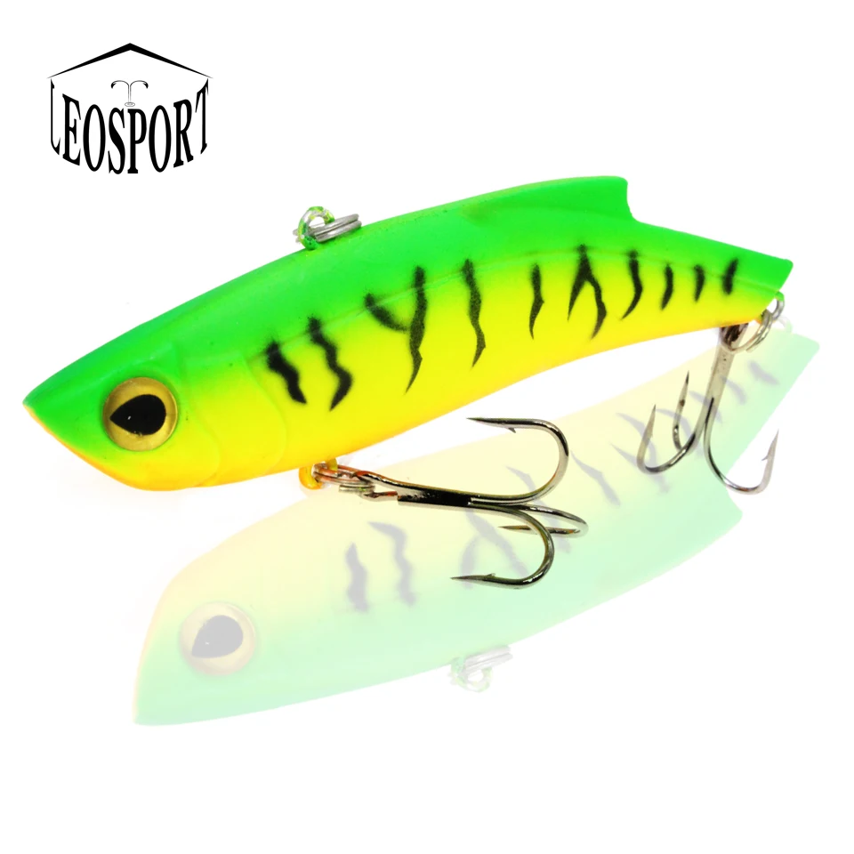 LEOSPORT-SEÑUELOS DE Pesca DE 9cm/27g, cebo Artificial VIB, 5 colores disponibles, Crankbait Wobblers, aparejos de Pesca - imagen 5