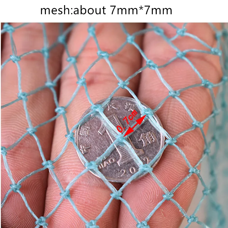 Jaula De pesca fuerte De 10m, Material anudado De 27 secciones, herramienta De pesca De camarón, productos De pesca al aire libre, Red De pescado - imagen 3