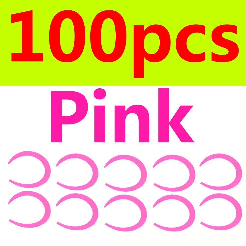 100pcs pink