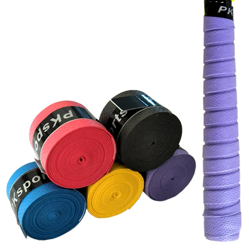 Cañas de pescar deportivas antideslizantes, banda para el sudor, banda para el sudor, cinta para tenis, empuñaduras para raqueta de bádminton, lote de 5 unidades, A216 - imagen 2