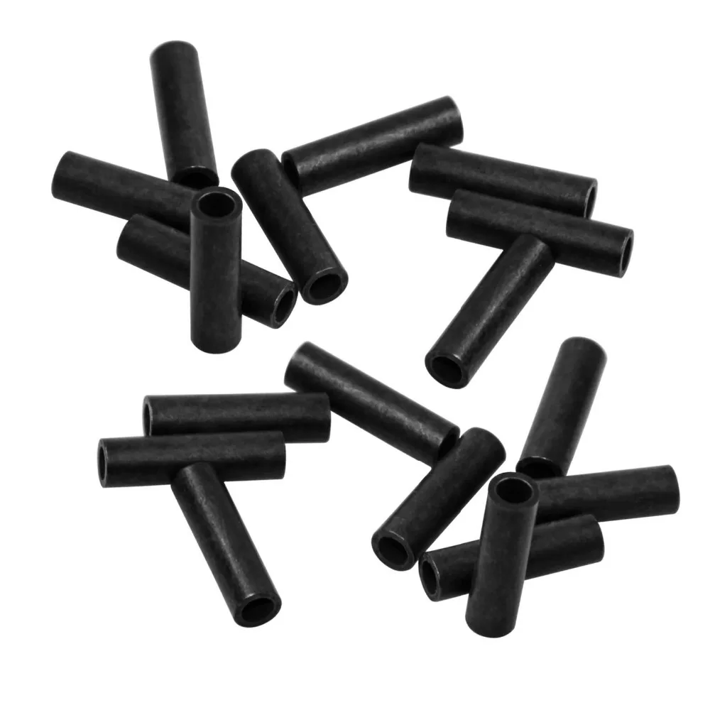 EASY CATCH-Manguitos de crimpado de un solo barril para pesca, Conector de alambre, aparejos de pesca de latón de alta calidad, 500 unids/lote - imagen 5