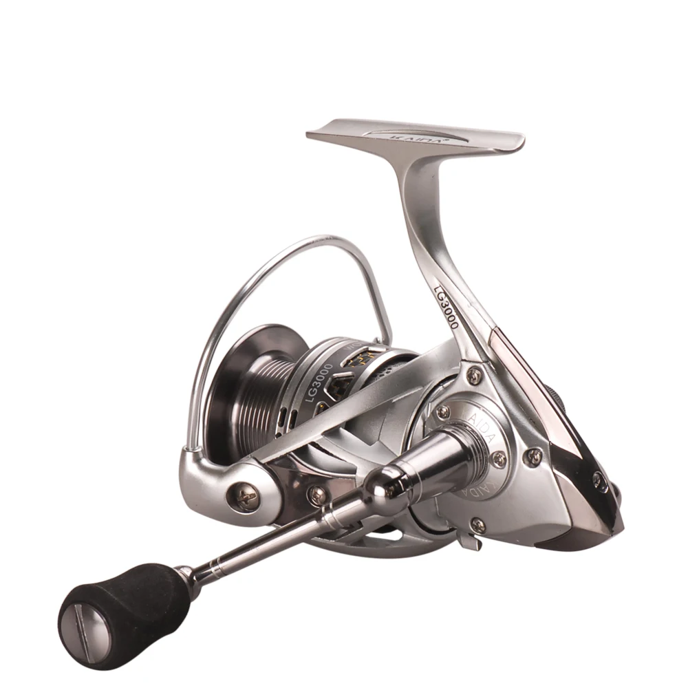 un carrete de pesca de alto rendimiento diseñado para precisión y durabilidad