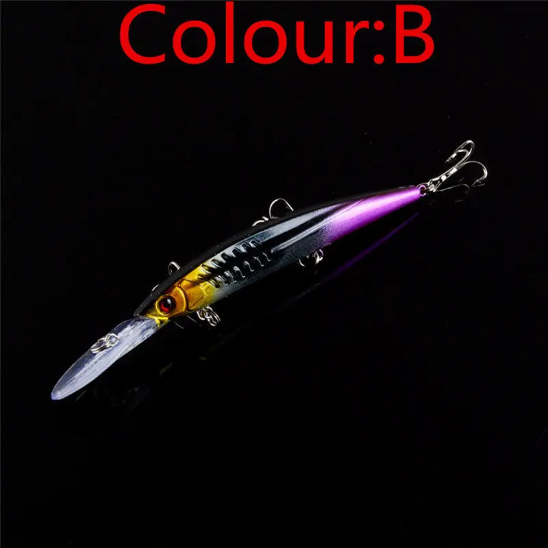 Señuelos de Pesca duros Crankbait Wobblers, 13cm, 15g, swimbait, cebo articulado, pececillo, 5 colores diferentes, FA-206 - imagen 3