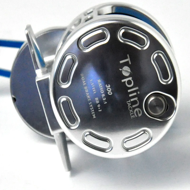 Topline-carrete de pesca Jigging de arrastre potente, 30KG, 1000, 2000, 3000, 5000, carretes giratorios de agua salada, ruedas de barco de pesca de mar de alta resistencia - imagen 2