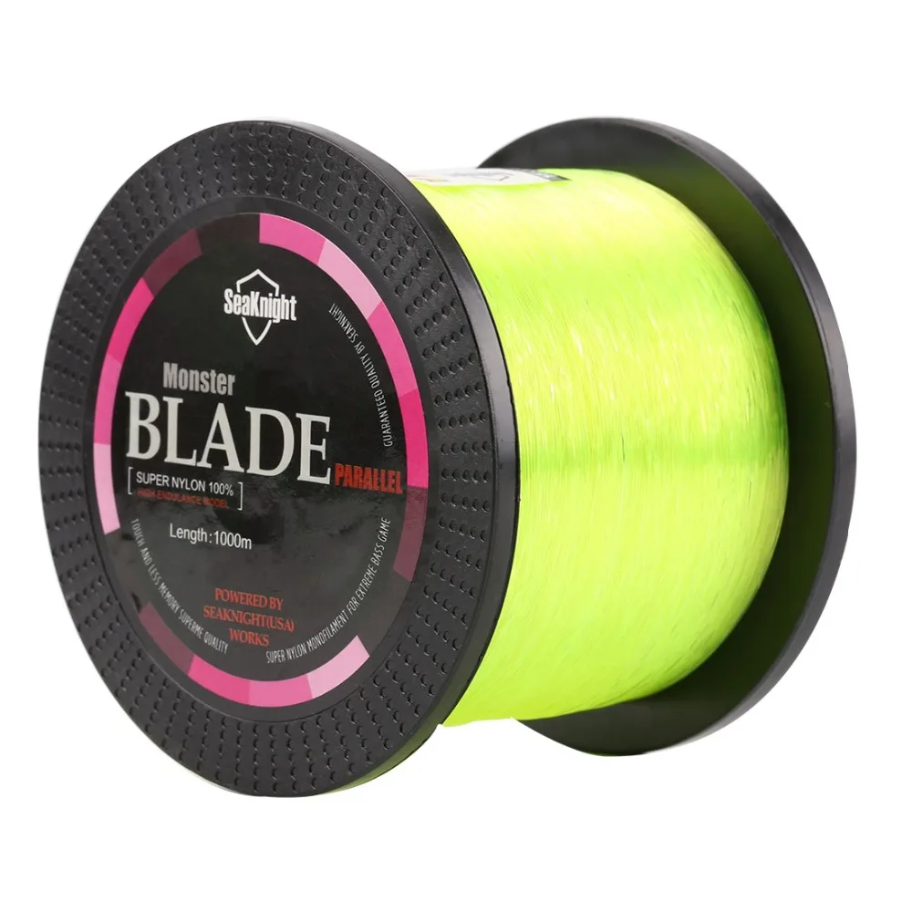 Seaknight caliente 1000M SeaKnight BLADE hilo de pescar de nailon monofilamento carpa marca línea de pesca 2-35LB - imagen 2