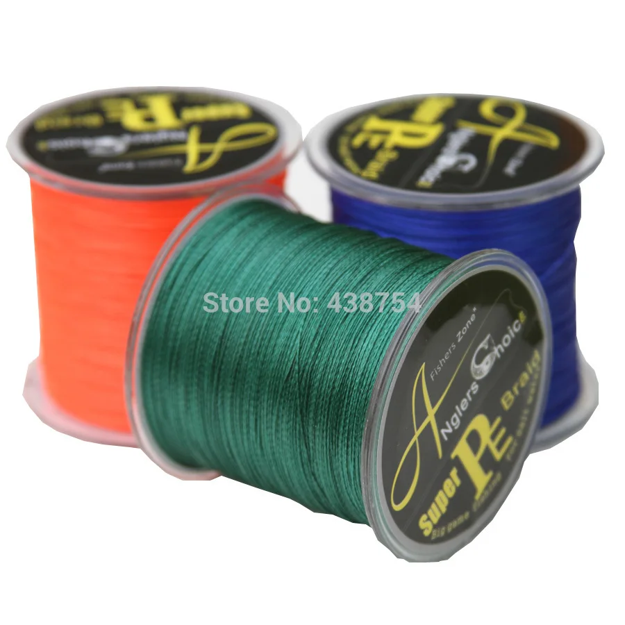 Fishers zone-sedal de pesca trenzado, superfuerte, PE, 500M, multifilamento japonés, trenza extrema, 10, 20, 30, 40, 60, 80, 100LB - imagen 2