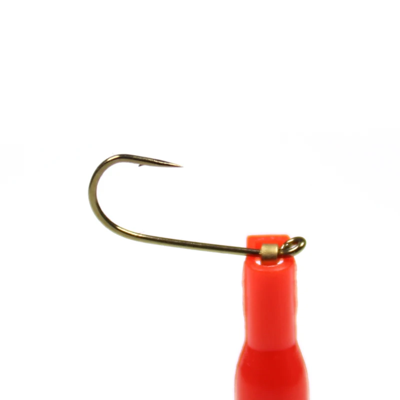 Bimoo-gancho de mosca seca estándar, gancho de atado de moscas secas, alambre fino, acabado bronceado, tamaño 12 14 16 18, 20PS, 2 uds. - imagen 5