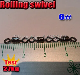 Carretes giratorios de pesca en caliente, tamaño: 6 #, prueba 27kg, cantidad: 200 unids/lote, 2015 - imagen 4