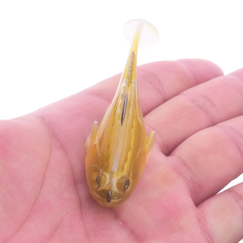 Jig-cebos de pesca blandos artificiales, 75mm, 13g, señuelo de pesca Jigging Wobbler, cebo de natación - imagen 5