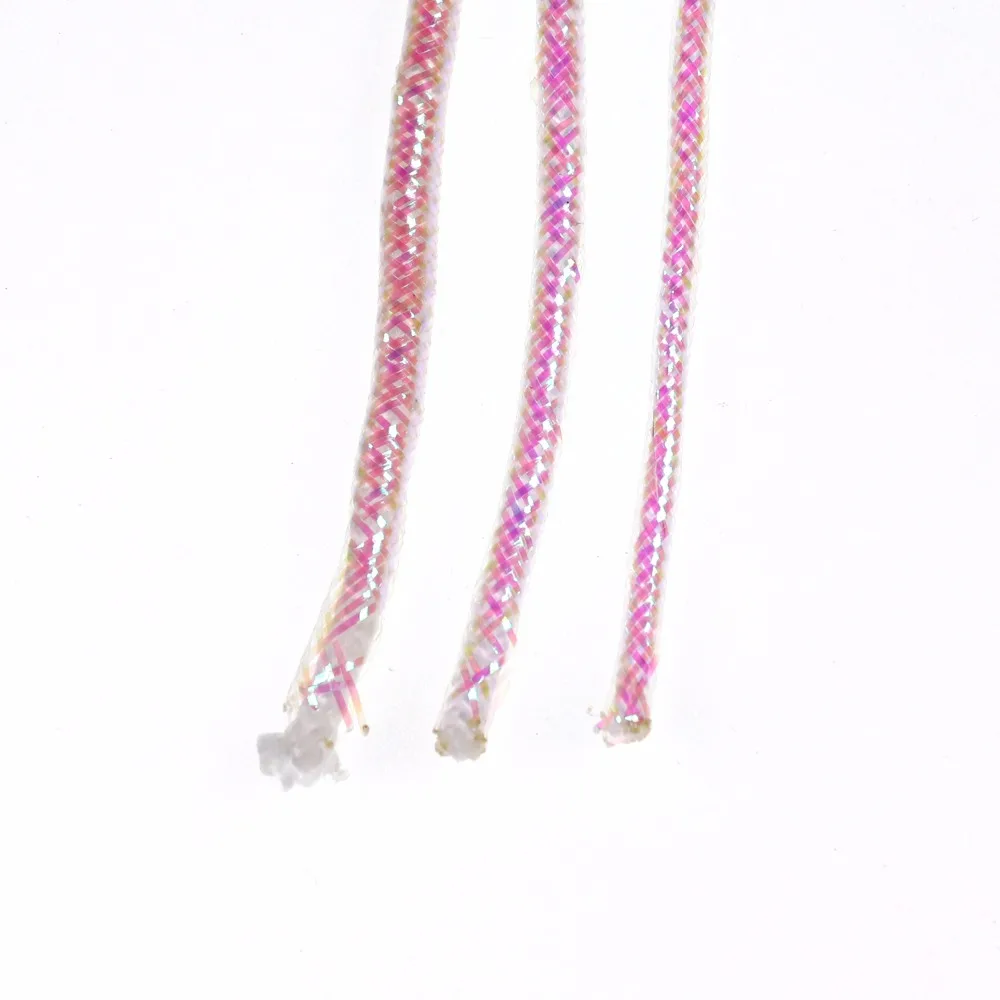 Bimoo-E-Z de perlas de 3mm, 4mm y 5mm, tubo trenzado de Minnow Maylor, atado de moscas, Minnow, Material duradero para pesca con mosca - imagen 3