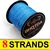 8 Strands Blue